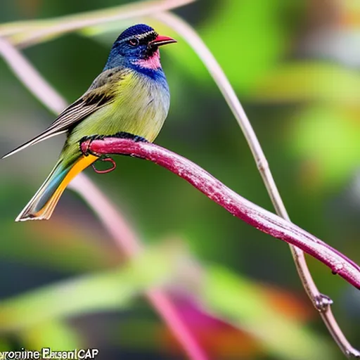 

An image of a small bird perched atop a branch, singing its heart out. The bird's vibrant colors and melodic song capture the beauty and complexity of passerine birds, which are known for their wide range of vocalizations and ability to